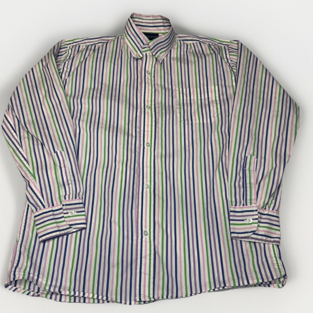 Papo d’Anjo Boys Dress Shirt Button Down Size 8Y EUC Spring Easter